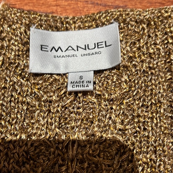 Gold knitted top - Picture 2 of 4